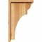 Ekena Millwork Yorktown Rough Sawn Corbel w/Backplate, Western Red Cedar, 8"W x 12"D x 20"H COR08X12X20YOR01RWR - alternate 4